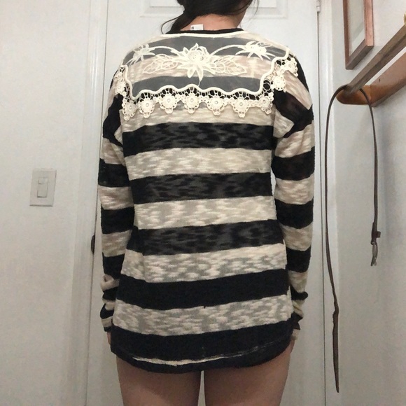 Striped cardigan - Picture 3 of 4